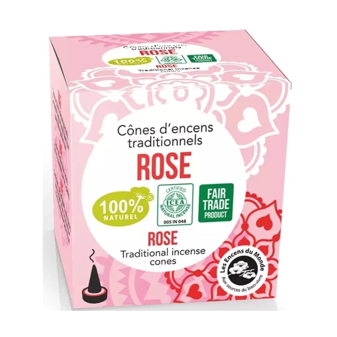 Conuri parfumate trandafir 12 buc Aromandise