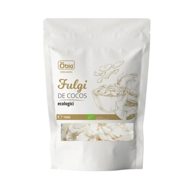 Fulgi de nuca de cocos bio 150g Obio