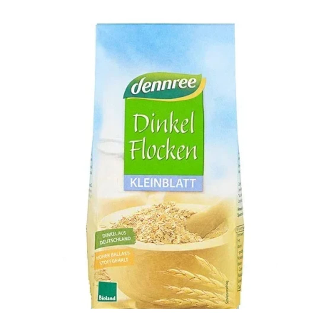 Fulgi de spelta fini bio 500g Dennree