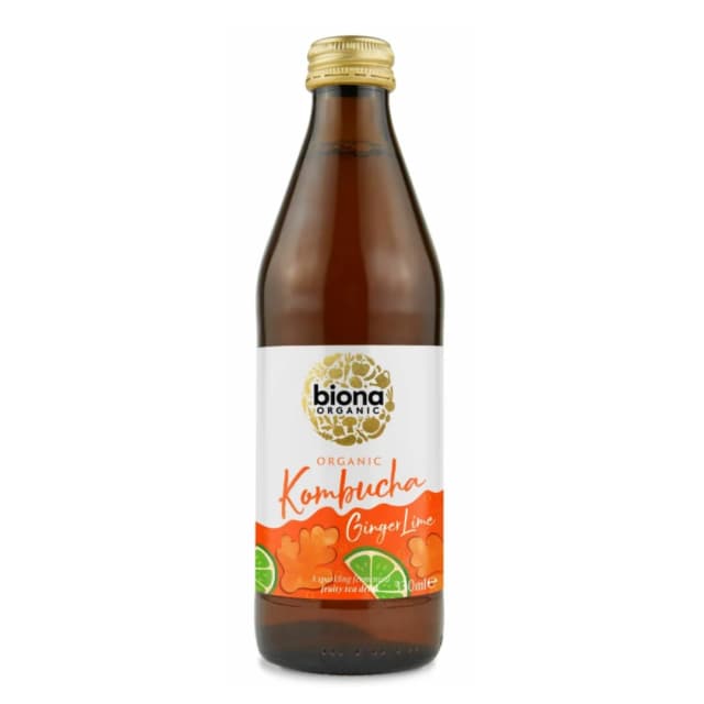 Kombucha cu ghimbir si lime bio 330ml Biona