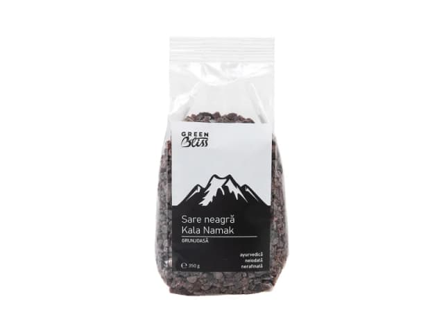 Sare neagra Kala Namak grunjoasa 350g Green Bliss