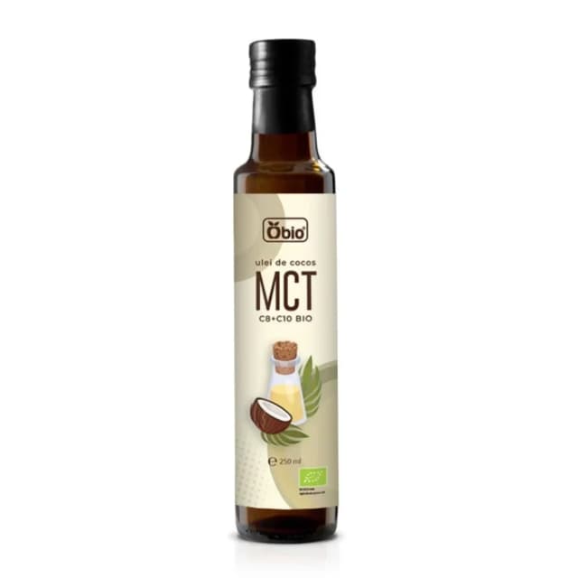 Ulei de cocos mct c8 + c10 bio bio 250ml Obio