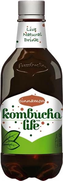 Kombucha cu scortisoara 500ml Kombucha Life