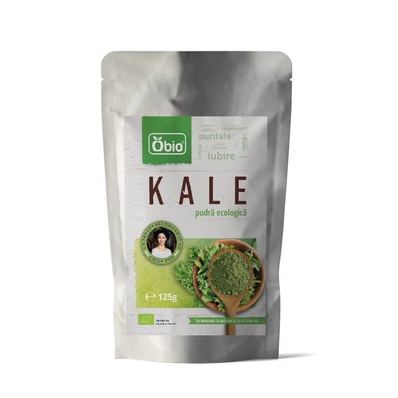 Kale pudra bio 125g Obio