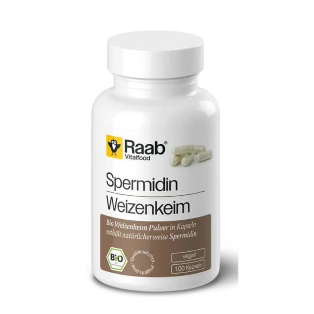Spermidina bio 600mg 100 capsule 60g Raab
