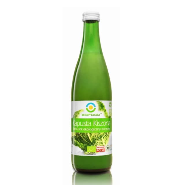 Suc de varza lactofermentata bio 500ml Biofood
