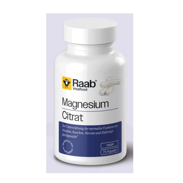Citrat de magneziu 840mg 75 capsule 63g Raab