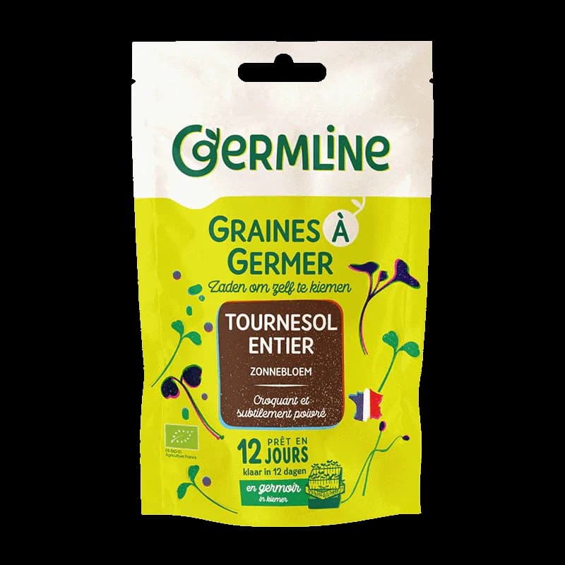 Floarea soarelui seminte pentru germinat bio 100g Germline