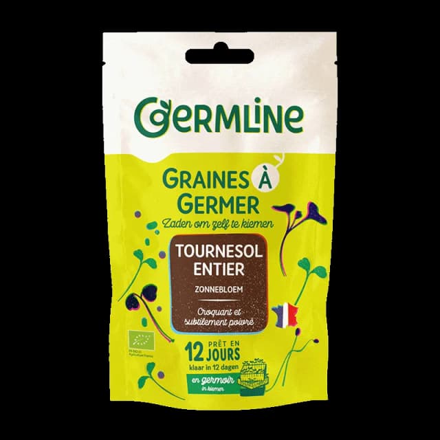 Floarea soarelui seminte pentru germinat bio 100g Germline