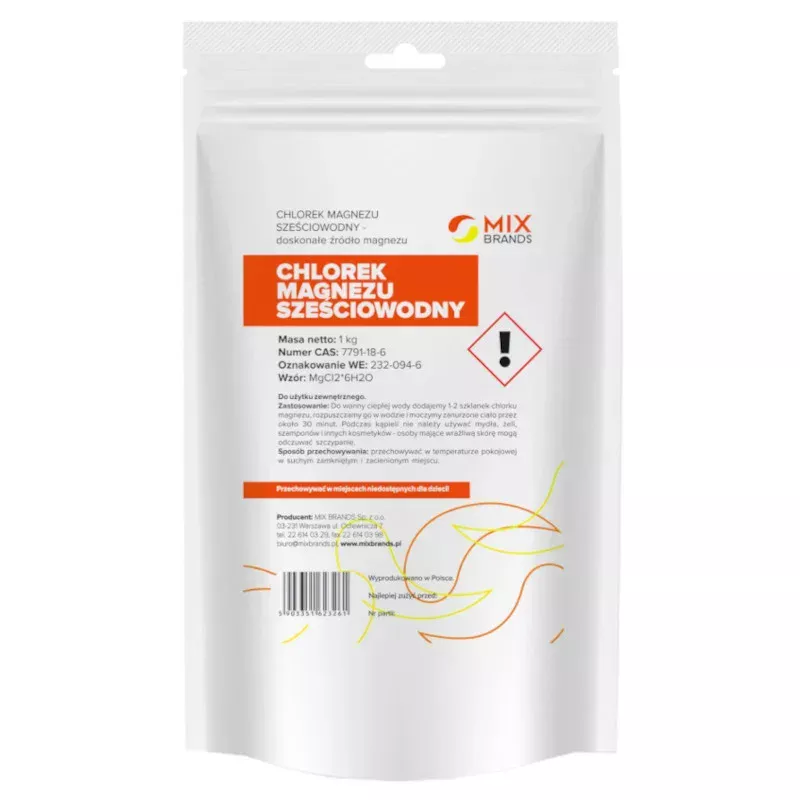 Clorura de magneziu – sare nigari 1kg Mix Brands