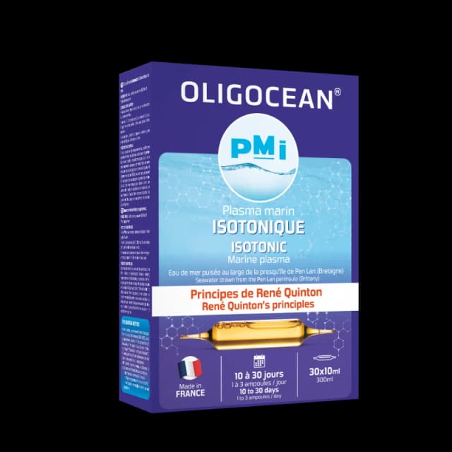 Plasma marina izotonic Oligocean – metoda quinton 30 fiole x 10ml 300ml Oligocean