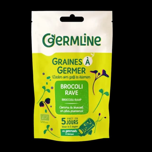 Broccoli rabe seminte pentru germinat bio 150g Germline