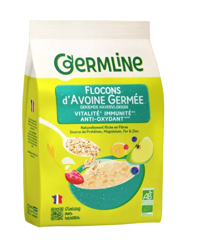 Fulgi de ovaz germinat bio 350g Germline