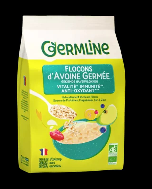 Fulgi de ovaz germinat bio 350g Germline