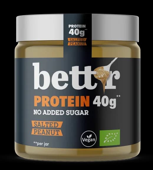 Crema proteica de arahide sarate bio 250g Bettr