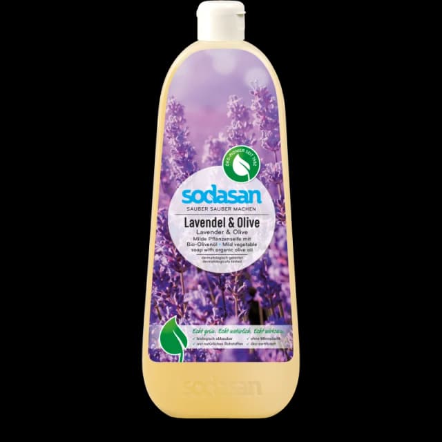 Sapun lichid cu lavanda si masline ecologic 1l Sodasan