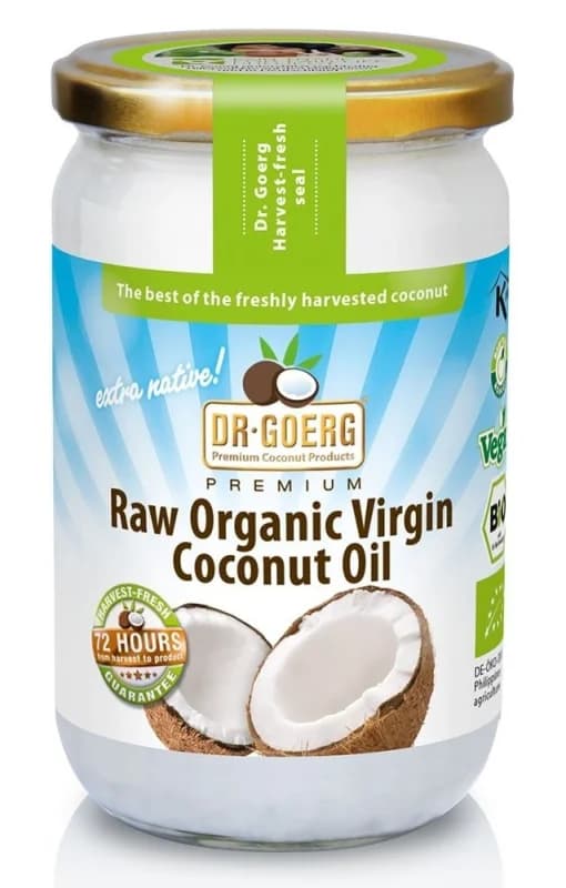 Ulei de cocos premium presat la rece bio 200ml Dr. Goerg