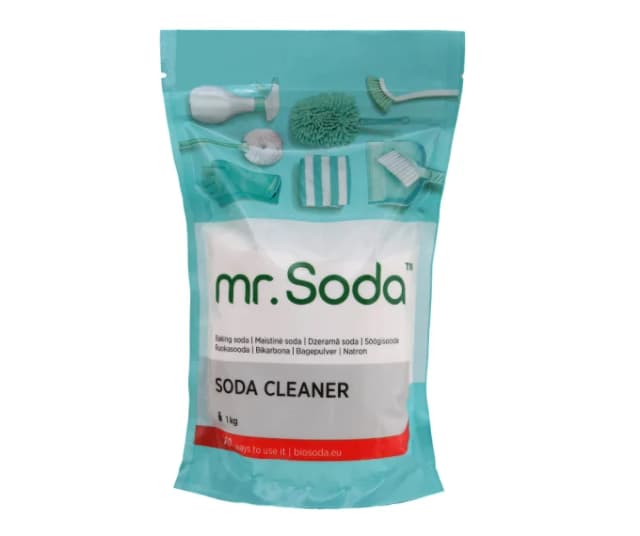 Bicarbonat de sodiu pentru curatat 1kg Mr. Soda