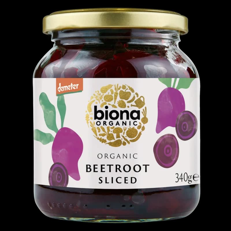 Sfecla rosie felii, bio, 340g, Biona