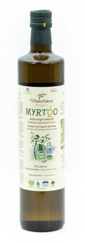 Ulei de masline extravirgin myrtoo bio 750ml Stamatakos Olivegrove