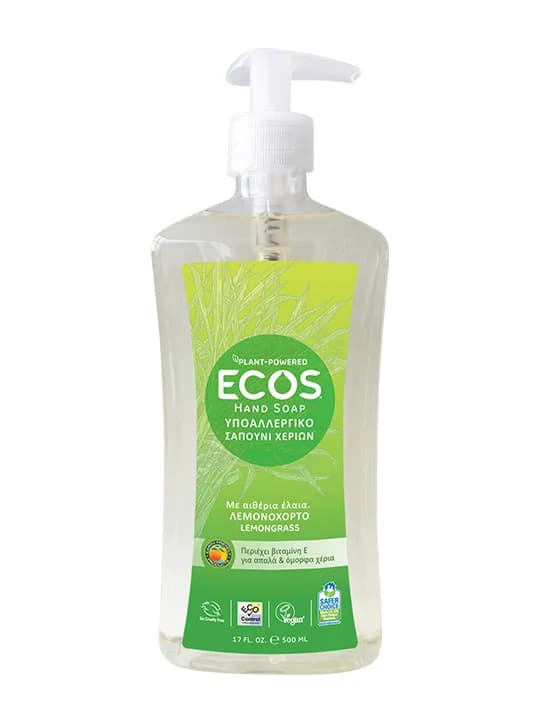 Sapun cu lemongrass hipoalergen 500ml Ecos