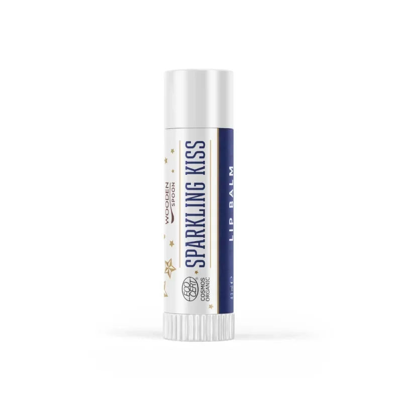 Balsam de buze sparkling kiss ecologic 4.3ml Wooden Spoon