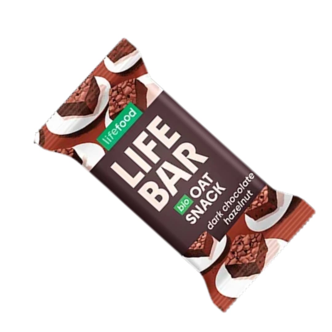 Baton de ovaz brownie bio 40g Lifebar