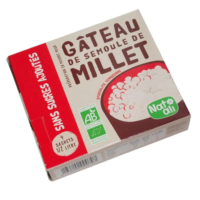 Budinca din gris de mei bio 168g Nat-ali