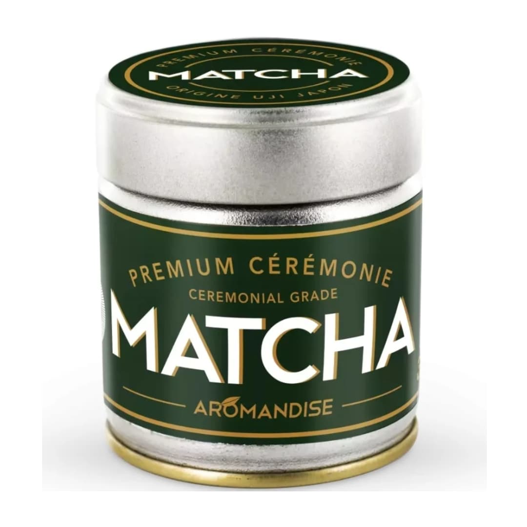 Ceai matcha premium grad ceremonial bio 30g Aromandise