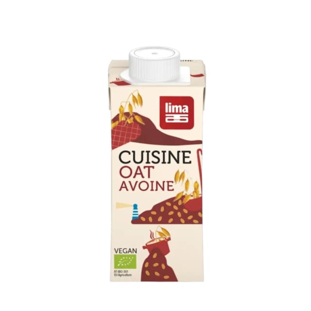 Crema de ovaz pentru gatit bio 200ml Lima