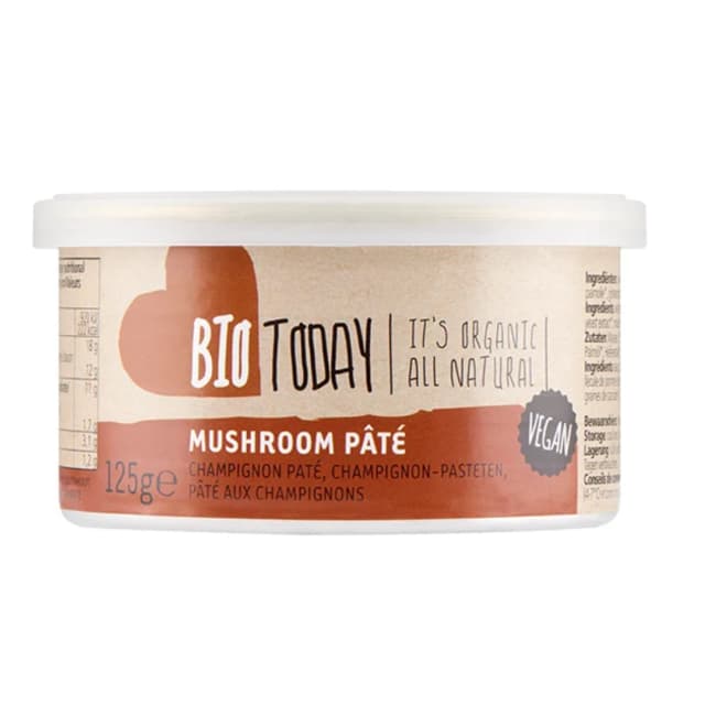 Crema tartinabila cu ciuperci bio 125g Bio Today