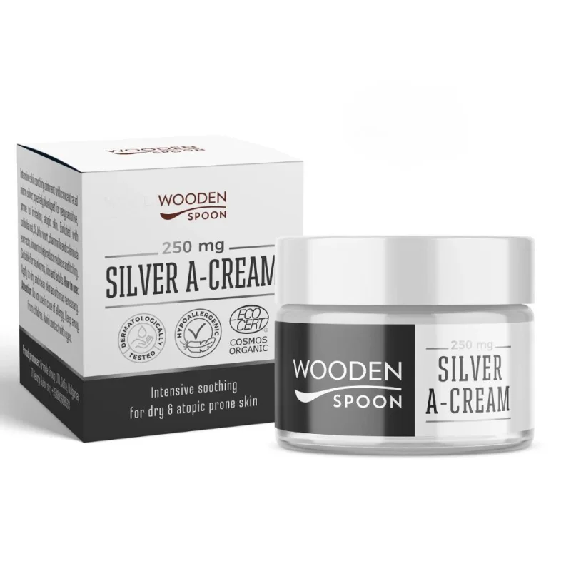 Crema cu microargint si ovaz coloidal 50ml Wooden Spoon