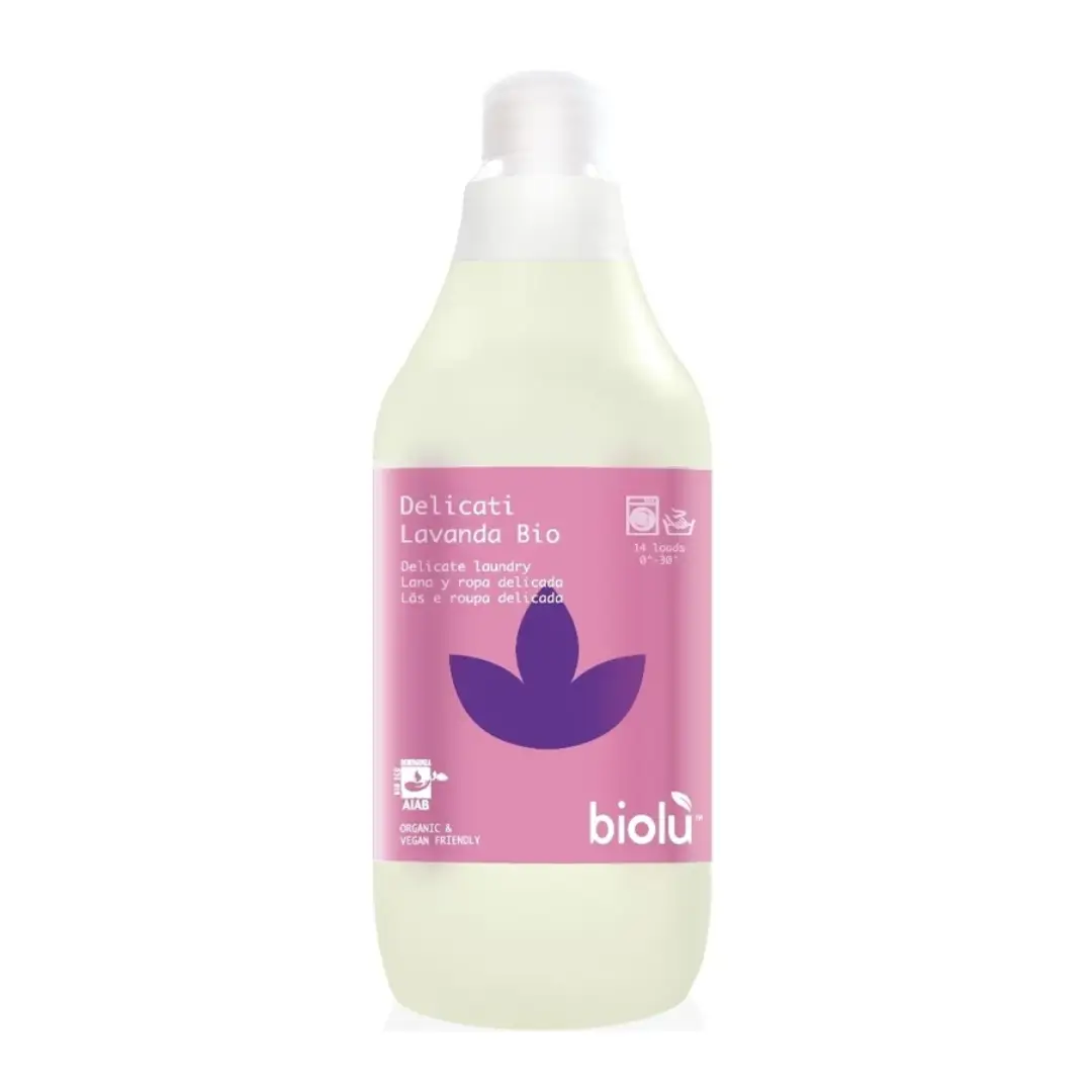 Detergent lichid pentru rufe delicate ecologic 1l Biolu