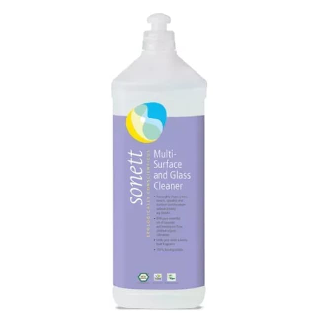 Detergent lichid pentru sticla si alte suprafete ecologic 1l Sonett