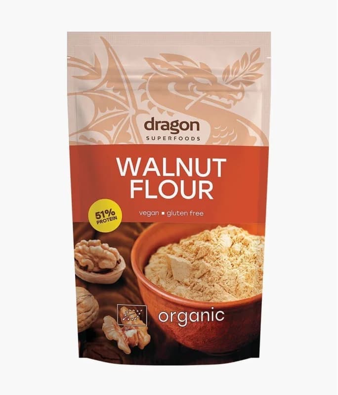 Faina de nuci bio 200g Dragon Superfoods