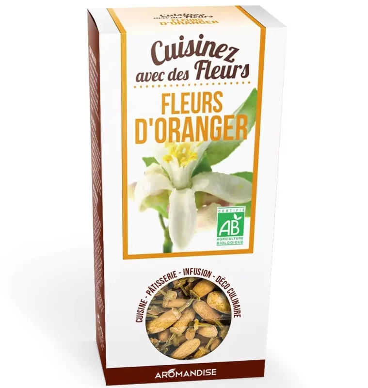 Flori de portocal – uz culinar bio 30g Aromandise