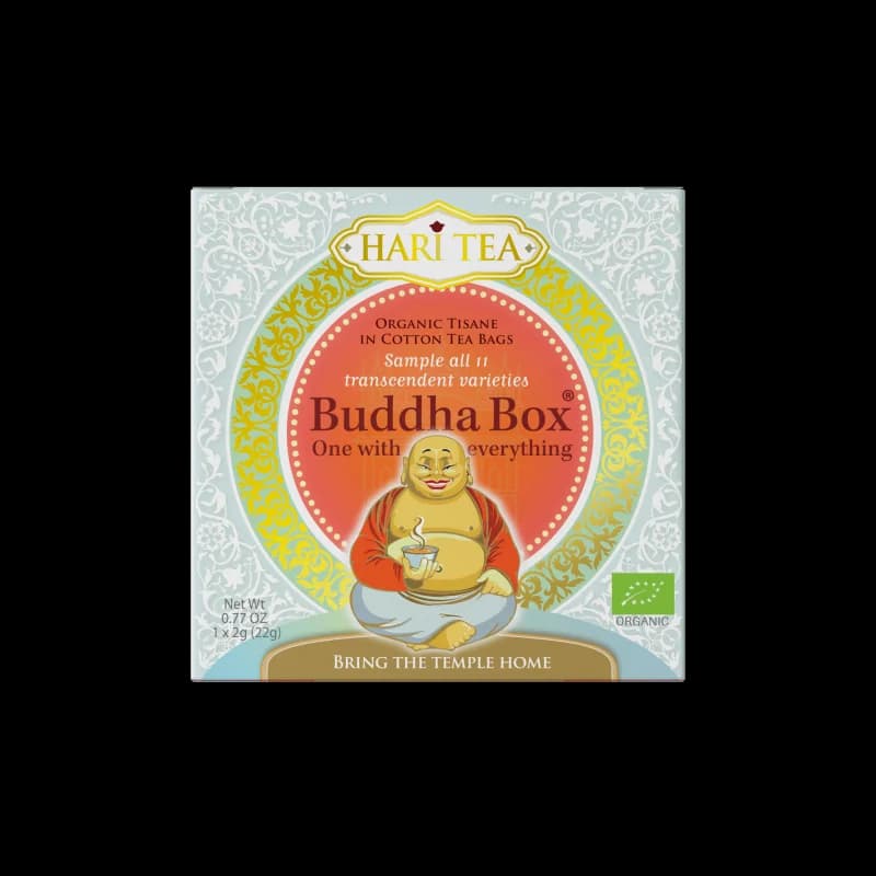 Ceai budha box – cutie cu toate cele 11 ceaiuri Hari Tea bio 11dz x 2g 22g Hari Tea
