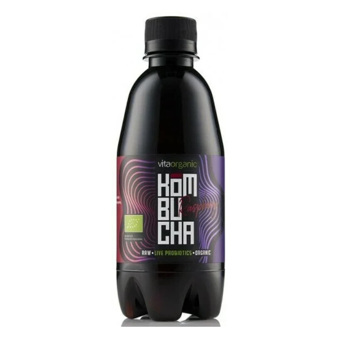 Kombucha cu zmeura bio 330ml Vita Organic