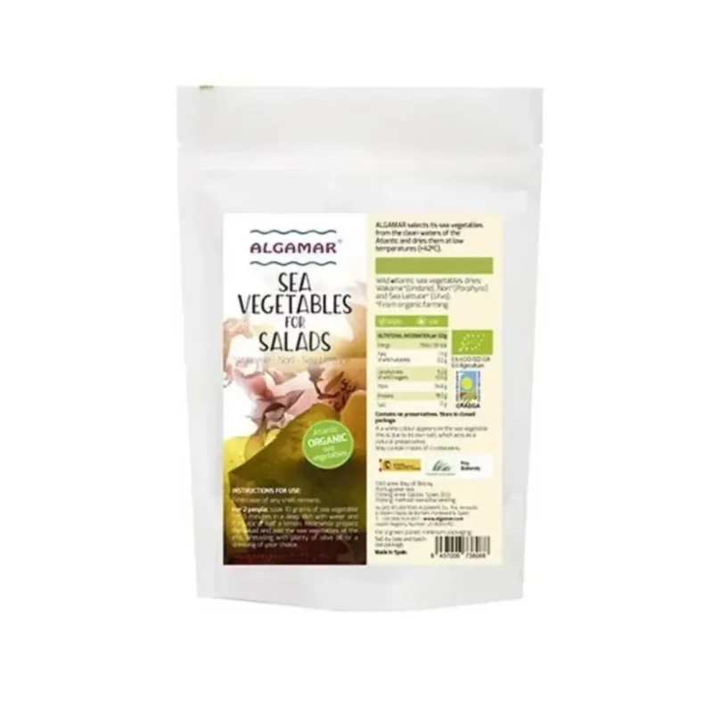 Mix de alge pentru salata bio 50g Algamar