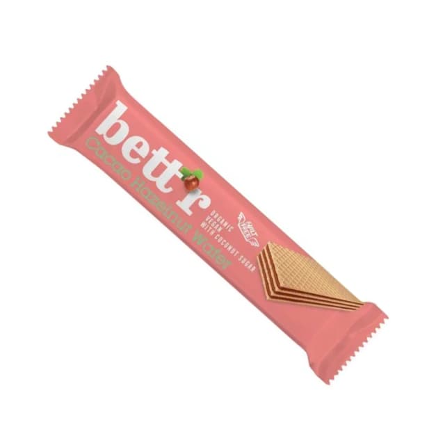 Napolitana cu crema de alune de padure si cacao bio 30g Bettr