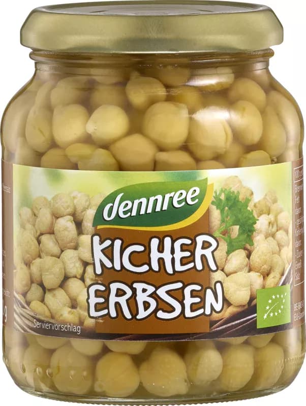 Naut la borcan bio 350g Dennree