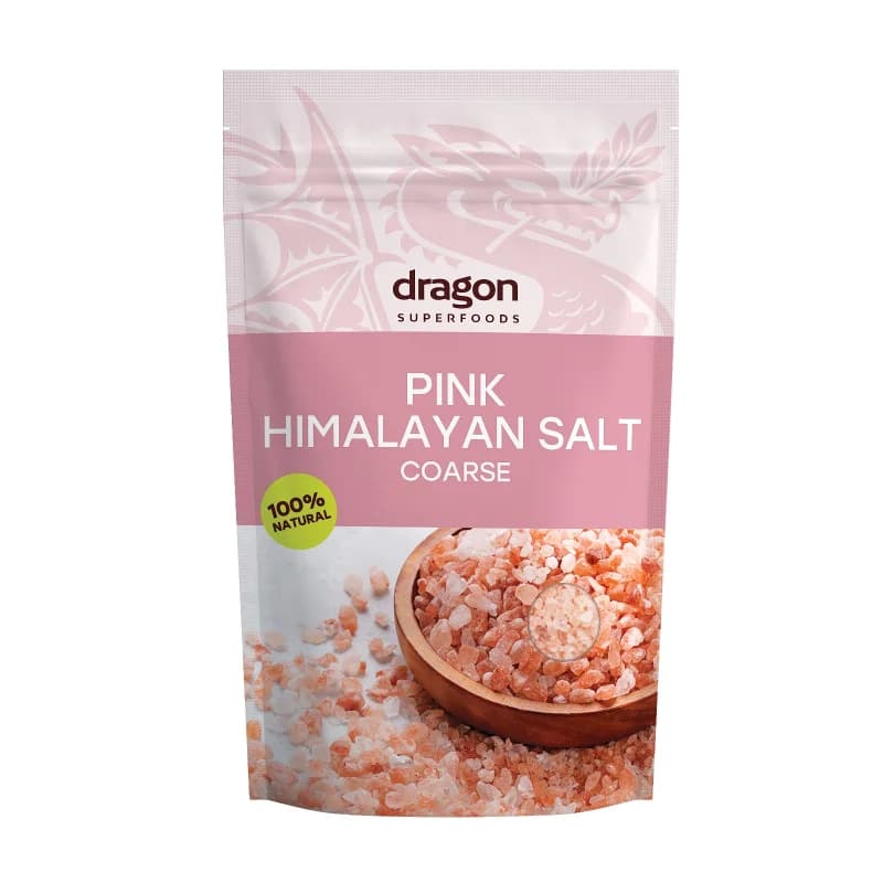 Sare roz de himalaya grunjoasa 500g Smart Organic