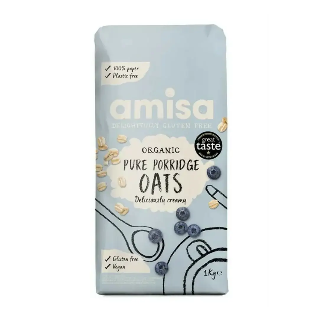 Porridge din ovaz bio 1kg Amisa