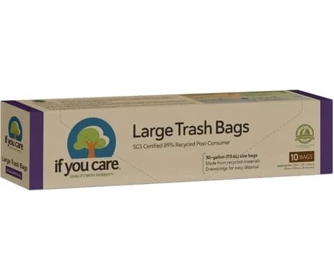 Saci menajeri din plastic reciclat 113.6l 10buc If You Care