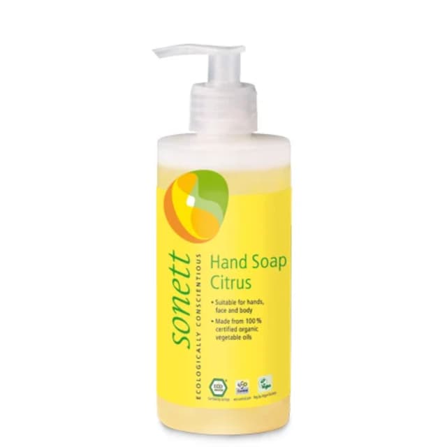 Sapun lichid pentru maini cu citrice ecologic 300ml Sonett