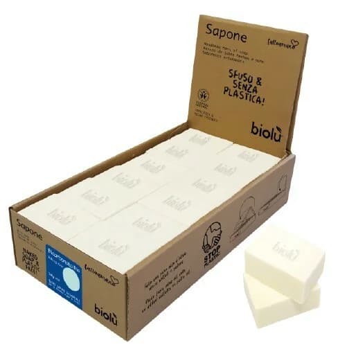 Sapun solid cu bicarbonat ecologic 24 buc x 140g Biolu