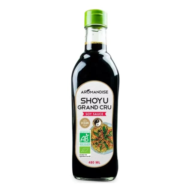 Sos de soia shoyu grand cru bio 480ml Aromandise