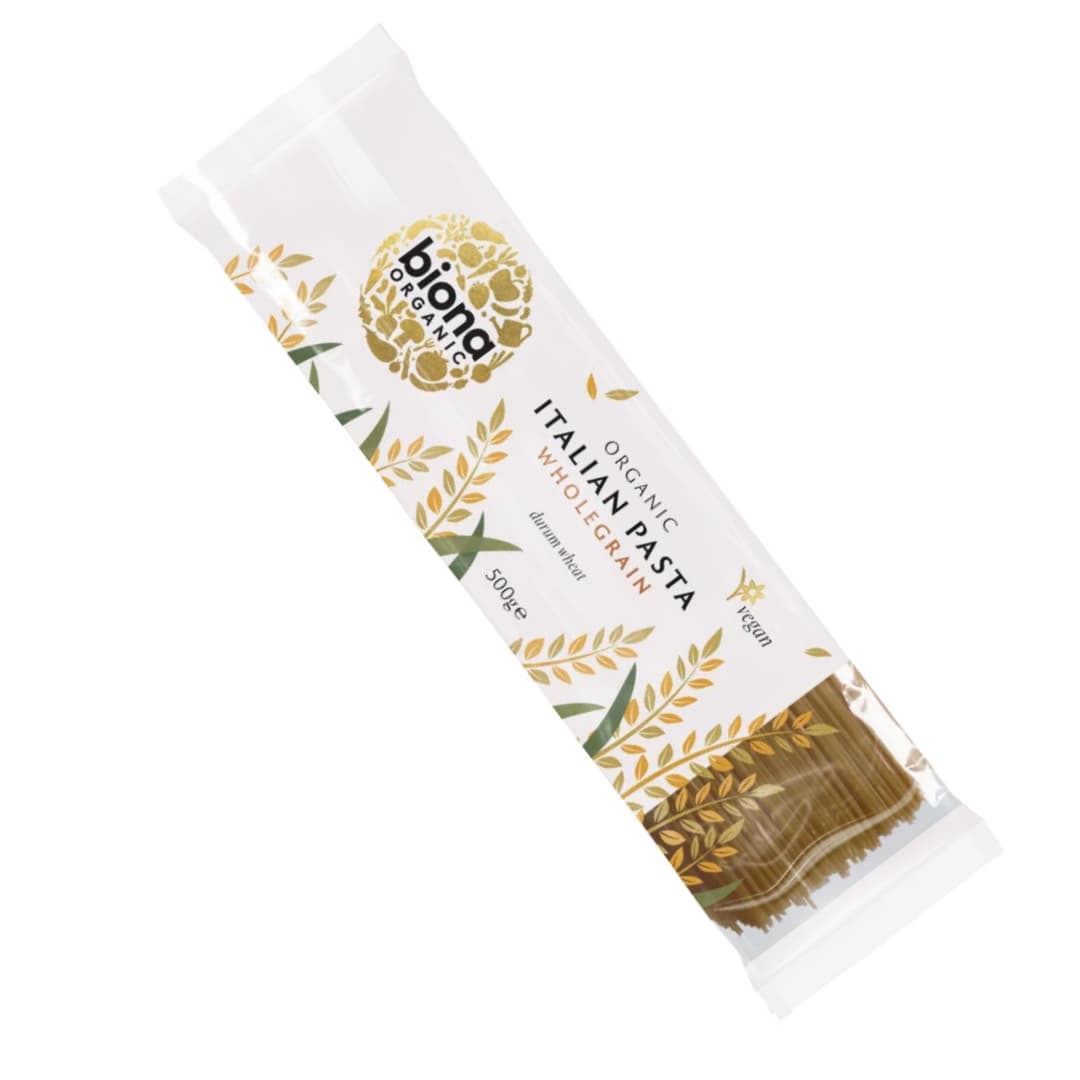Spaghetti integrale din grau dur bio 500g Biona