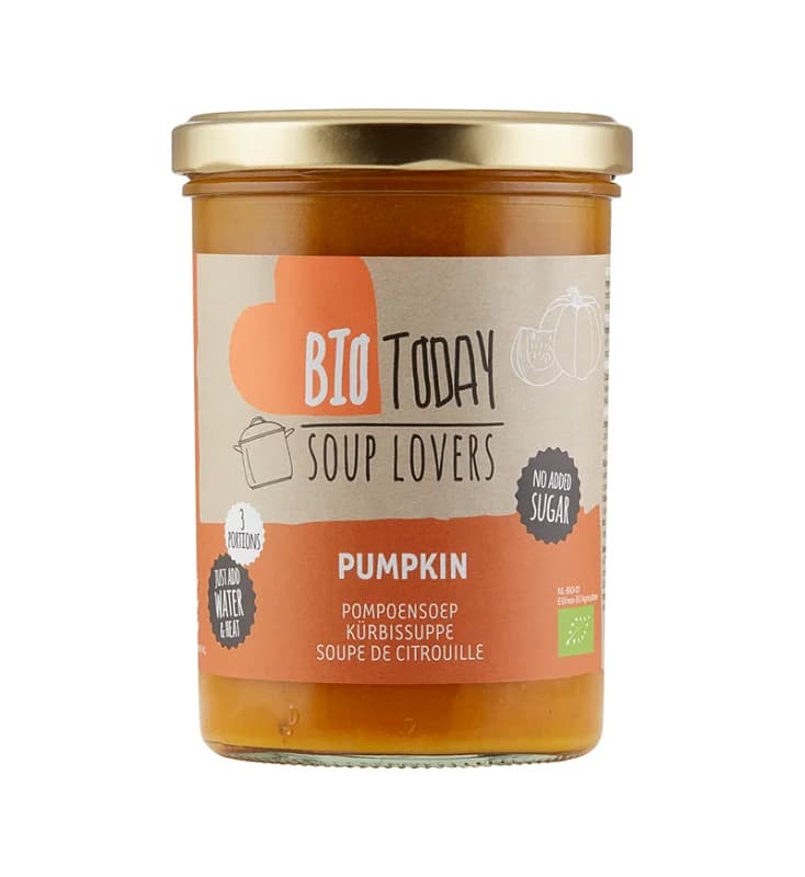 Supa crema de dovleac bio 400ml Bio Today