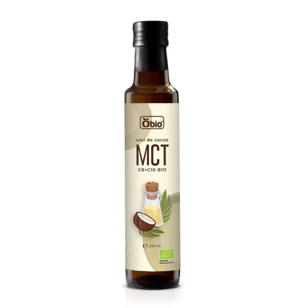 Ulei de cocos mct c8 + c10 bio bio 250ml Obio